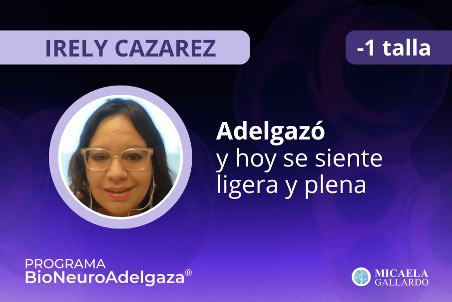 IRELY CAZAREZ caso de exito